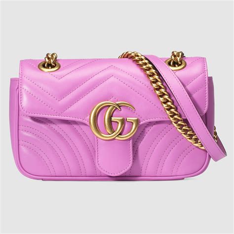 marmont gucci pink|Gucci Marmont mini bag pink.